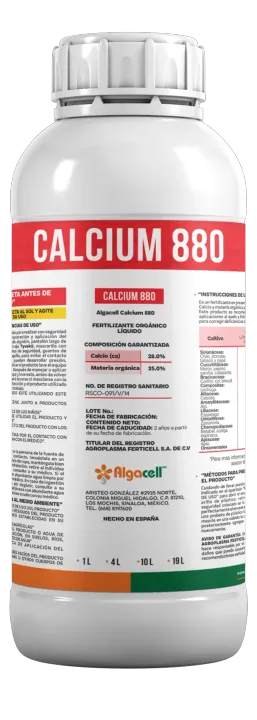 Algacell Calcium 880, Nutrición