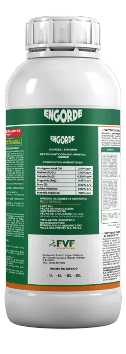 Algacell Engorde, Bioestimulantes