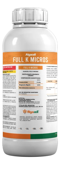 Algacell Full K Micros, Granos y caña