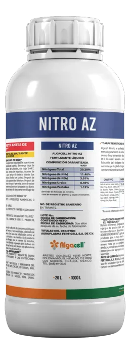 Algacell Nitro AZ, Granos y caña