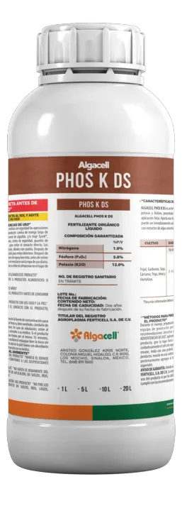 Algacell Phos K DS, Granos y caña